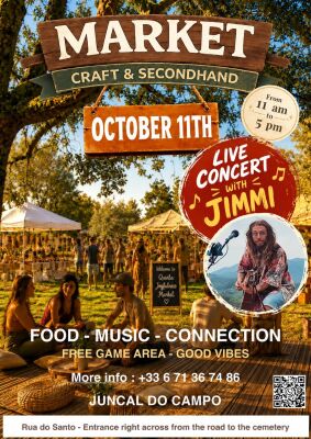 Flyer for JUNCAL DO CAMPO MARKET